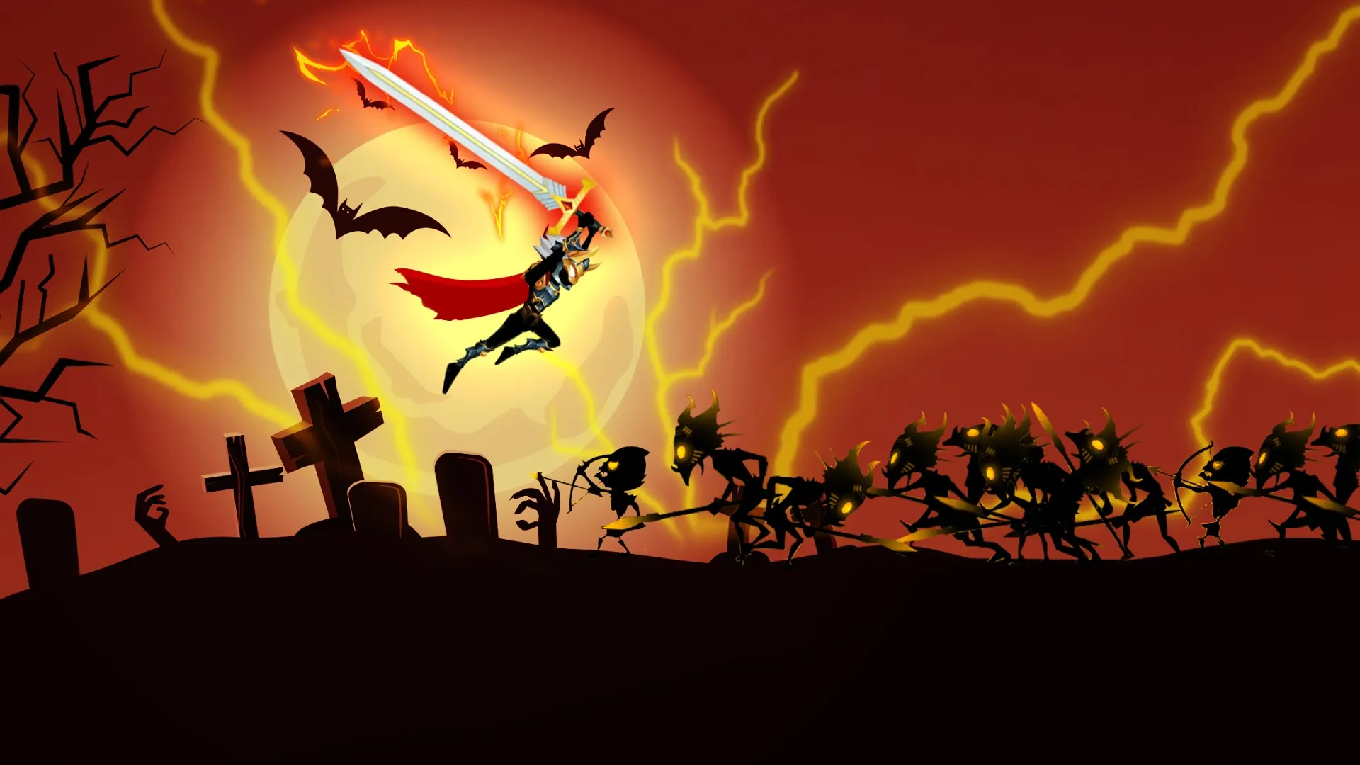 Легенды Стикмена: Война теней [мод: меню] Screenshot 2