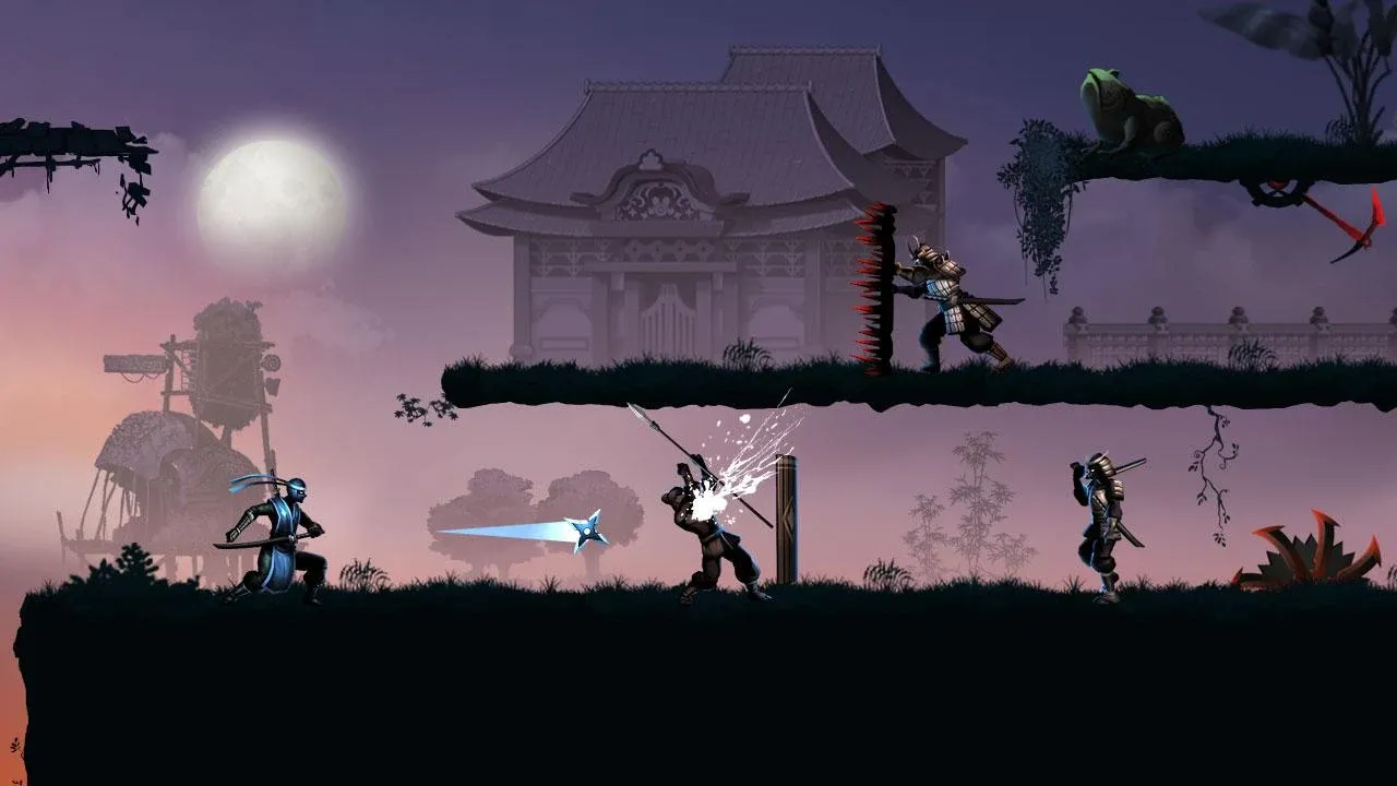 Ninja Warrior: Legend of Adventure v1.93.1 APK Мод (Много навыков) Screenshot 2 Ninja Warrior: Legend of Adventure v1.93.1 APK Мод (Много навыков) Screenshot 2
