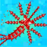 Скачать MOD Pixel Sword Fish io [мод: много денег] на Андроид