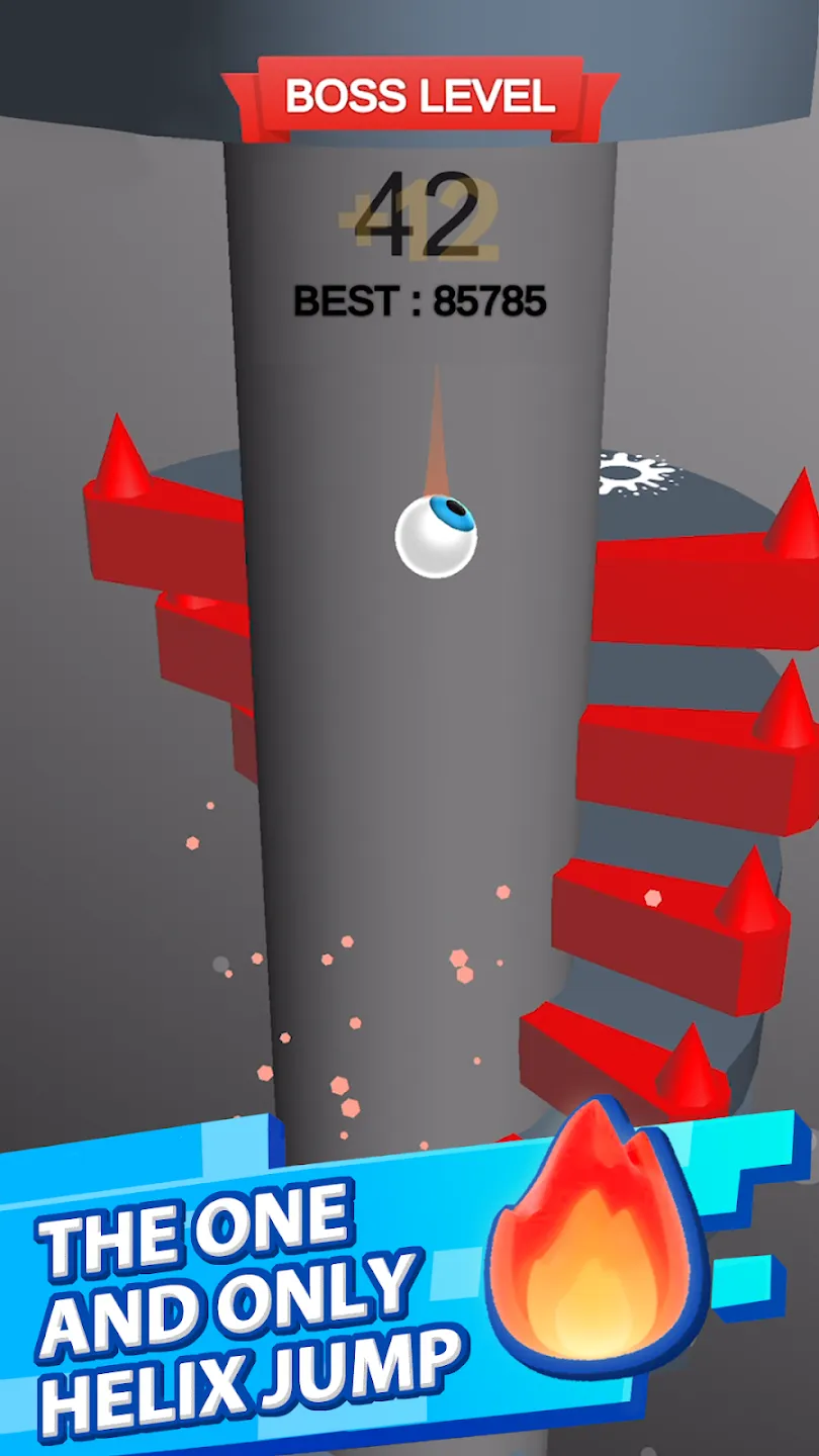 Helix Jump v5.21.4 APK Мод (Много денег) Screenshot 1