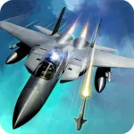Скачать MOD Воздушные битвы 3D [мод: много денег] на Андроид