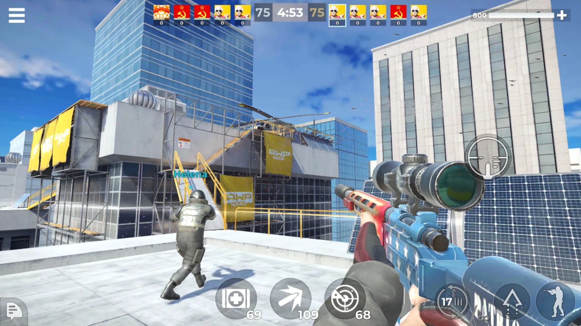 AWP Mode: Онлайн Снайпер Шутер v1.8.0 APK Мод (Бесконечные боеприпасы) Screenshot 1 AWP Mode: Онлайн Снайпер Шутер v1.8.0 APK Мод (Бесконечные боеприпасы) Screenshot 1