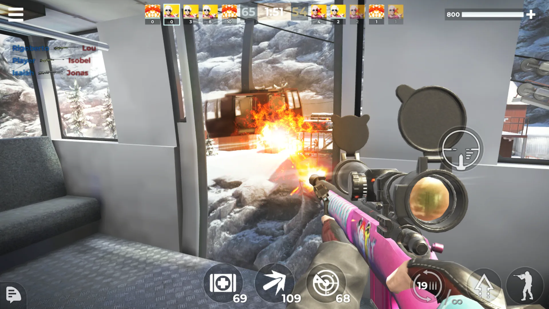 AWP Mode: Онлайн Снайпер Шутер v1.8.0 APK Мод (Бесконечные боеприпасы) Screenshot 4 AWP Mode: Онлайн Снайпер Шутер v1.8.0 APK Мод (Бесконечные боеприпасы) Screenshot 4