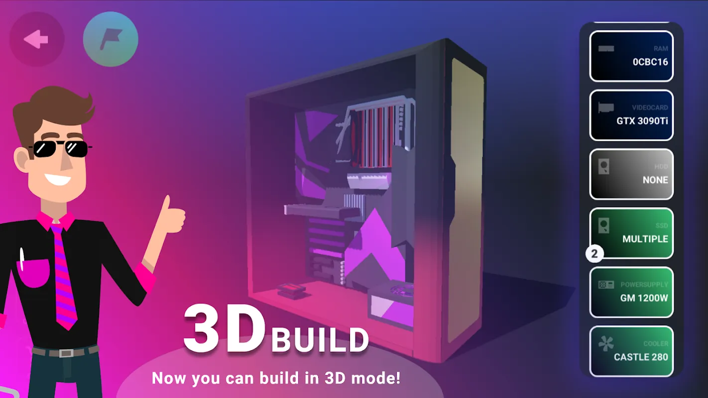 PC Creator PRO v2.3.2 APK Мод (Бесплатные покупки) Screenshot 1 PC Creator PRO v2.3.2 APK Мод (Бесплатные покупки) Screenshot 1