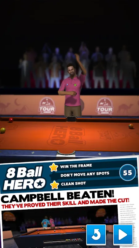 8 Ball Hero v1.18 APK Мод (Много денег) Screenshot 1 8 Ball Hero v1.18 APK Мод (Много денег) Screenshot 1