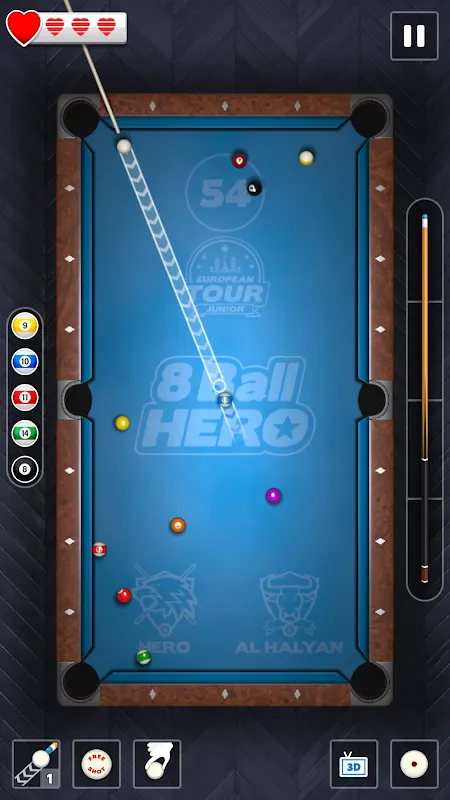 8 Ball Hero v1.18 APK Мод (Много денег) Screenshot 3 8 Ball Hero v1.18 APK Мод (Много денег) Screenshot 3