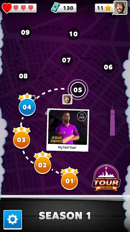 8 Ball Hero v1.18 APK Мод (Много денег) Screenshot 4 8 Ball Hero v1.18 APK Мод (Много денег) Screenshot 4
