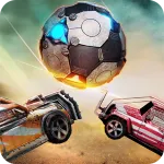 Скачать Реактивный автофутбол - Rocket Мод (Много денег) на Андроид