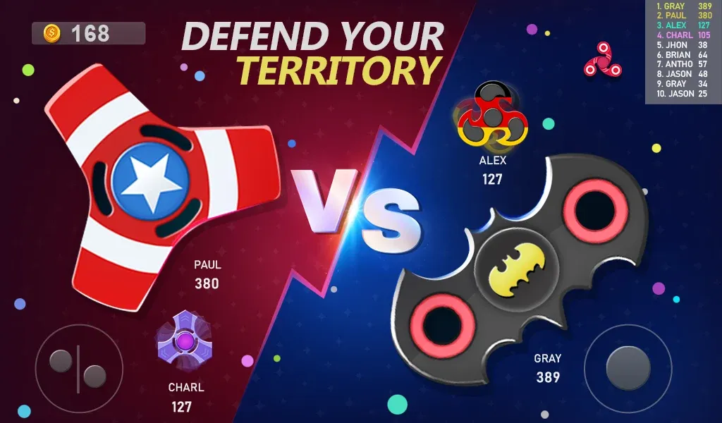 Fidget Spinner .io v209 APK Мод (Много денег) Screenshot 1 Fidget Spinner .io v209 APK Мод (Много денег) Screenshot 1