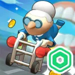 Скачать взлом Strong Granny – Win Robux for Roblox platform [мод: высокая скорость] на Андроид