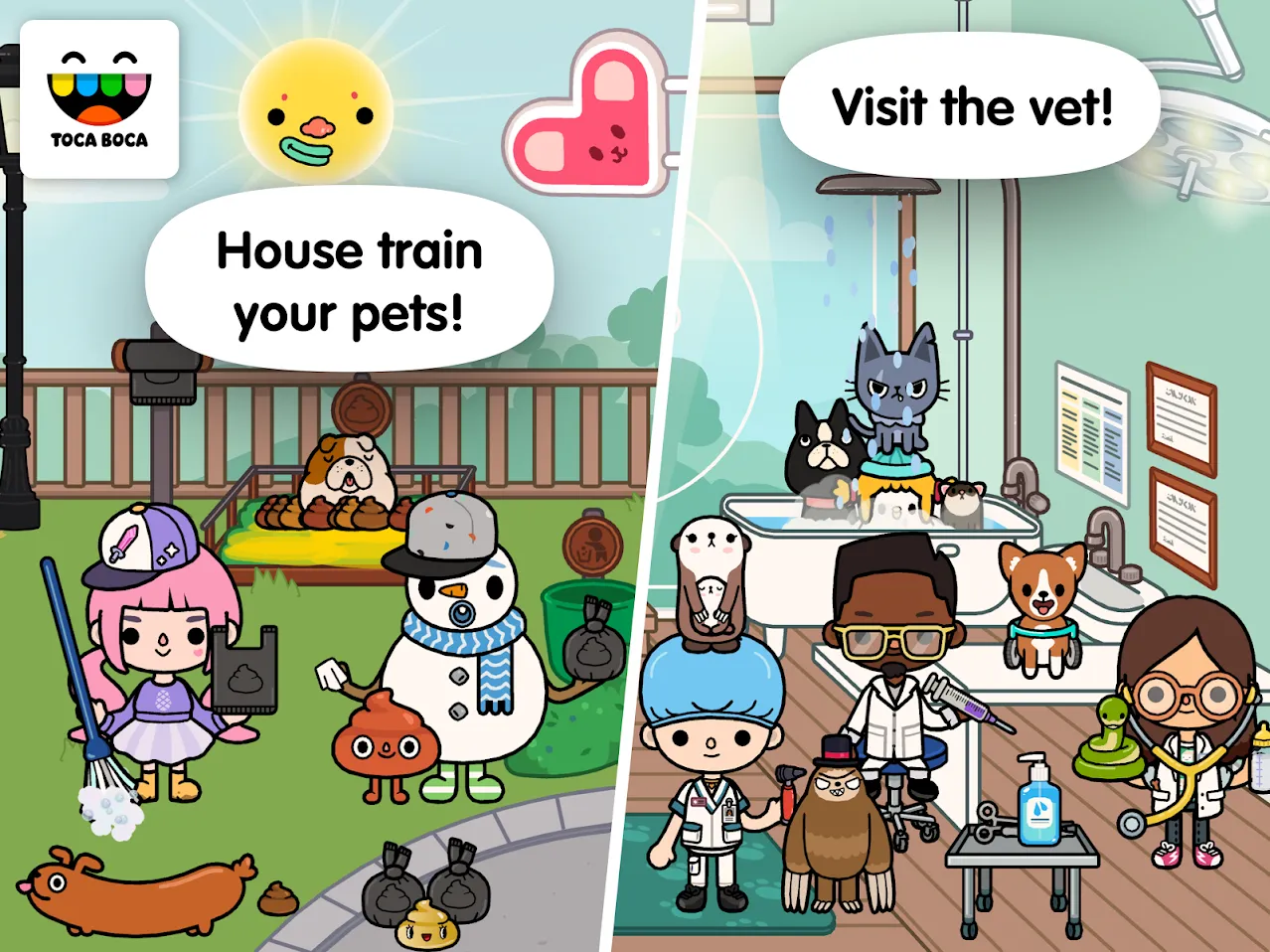 Toca Life: Pets [мод: полная версия] Screenshot 4
