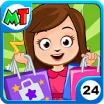 Скачать взломанную версию My Town : Торговый пассаж [мод: полная версия] на Андроид