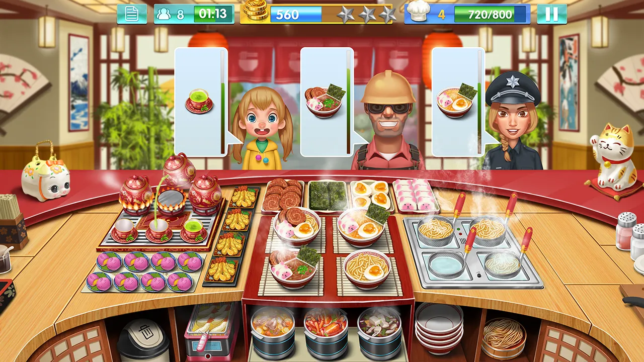 Crazy Cooking - Star Chef v2.4.3 APK Мод (Много денег) Screenshot 4 Crazy Cooking - Star Chef v2.4.3 APK Мод (Много денег) Screenshot 4