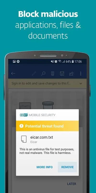 ESET Mobile Security & Antivirus Premium Screenshot 3 ESET Mobile Security & Antivirus Premium Screenshot 3