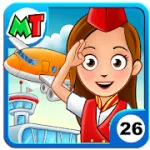 Скачать взлом My Town : Аэропорт [мод: полная версия] на Андроид