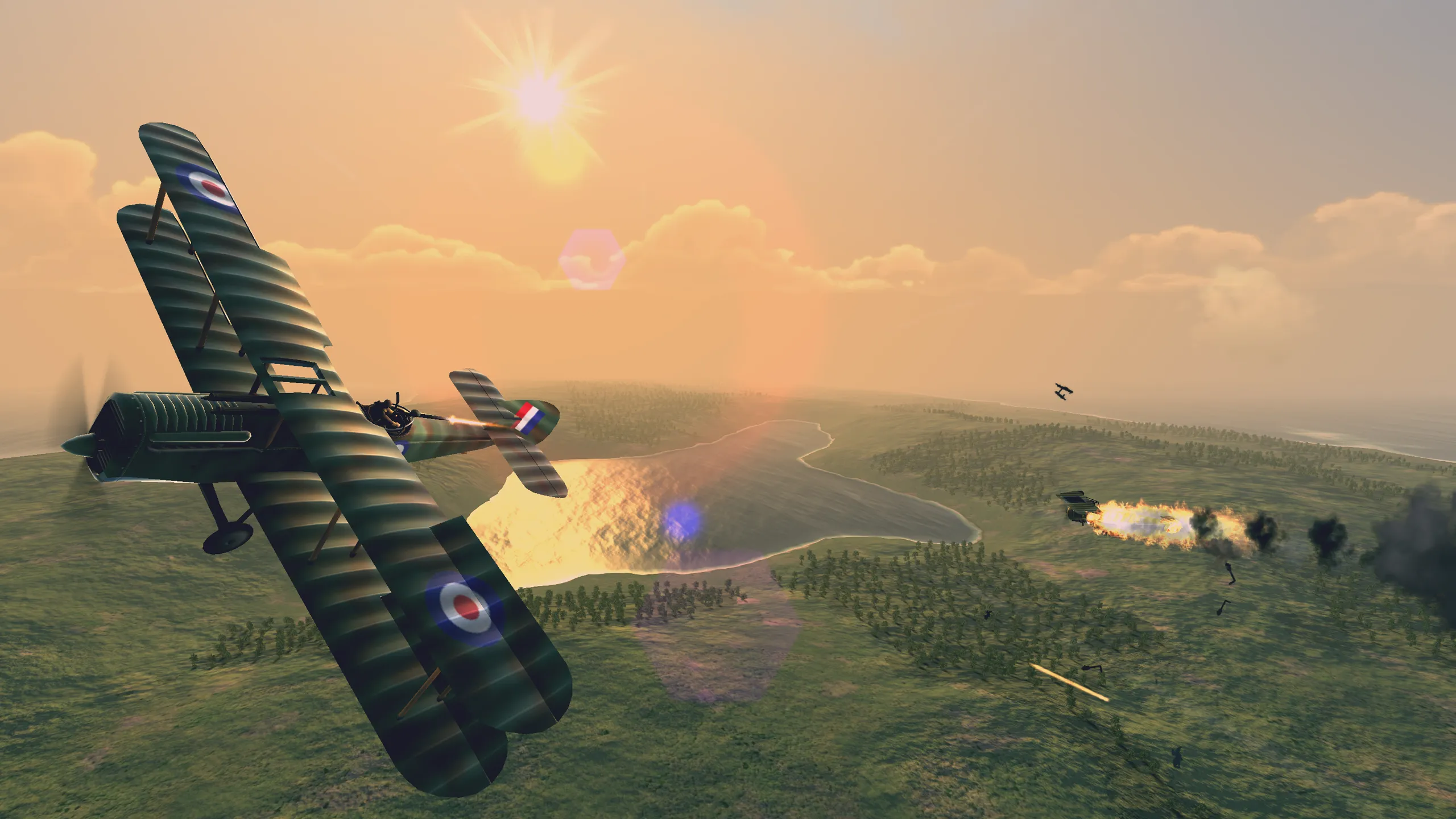 Warplanes: WW1 Sky Aces v1.6 APK Мод (Бесплатные покупки) Screenshot 4 Warplanes: WW1 Sky Aces v1.6 APK Мод (Бесплатные покупки) Screenshot 4