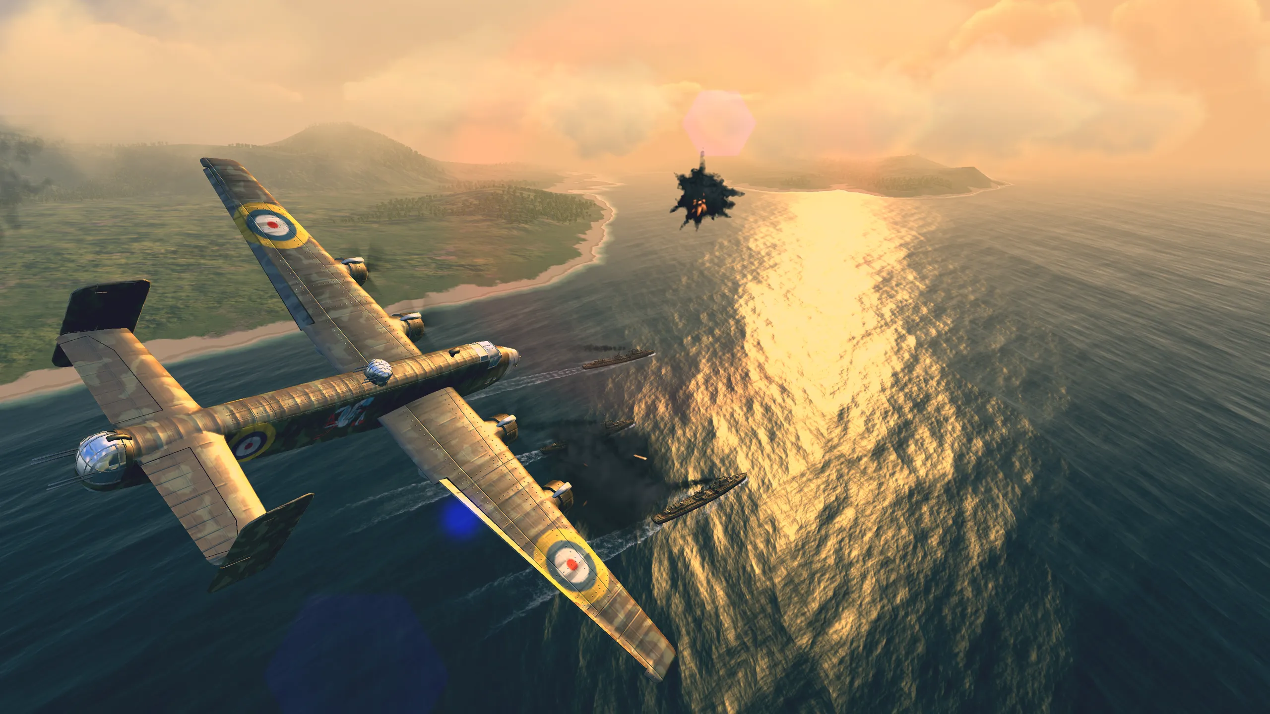 Warplanes: WW2 Dogfight v2.5.1 APK Мод (Много денег) Screenshot 3 Warplanes: WW2 Dogfight v2.5.1 APK Мод (Много денег) Screenshot 3