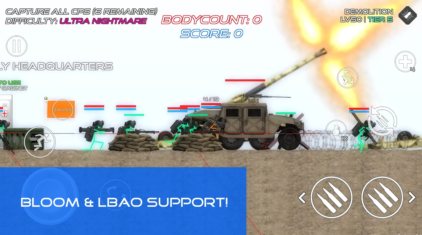 Stick Warfare: Blood Strike v13.1.1 APK Мод (Много денег) Screenshot 2