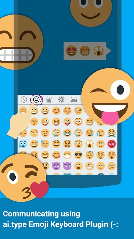 ai.type Emoji плагин Keyboard Screenshot 1 ai.type Emoji плагин Keyboard Screenshot 1