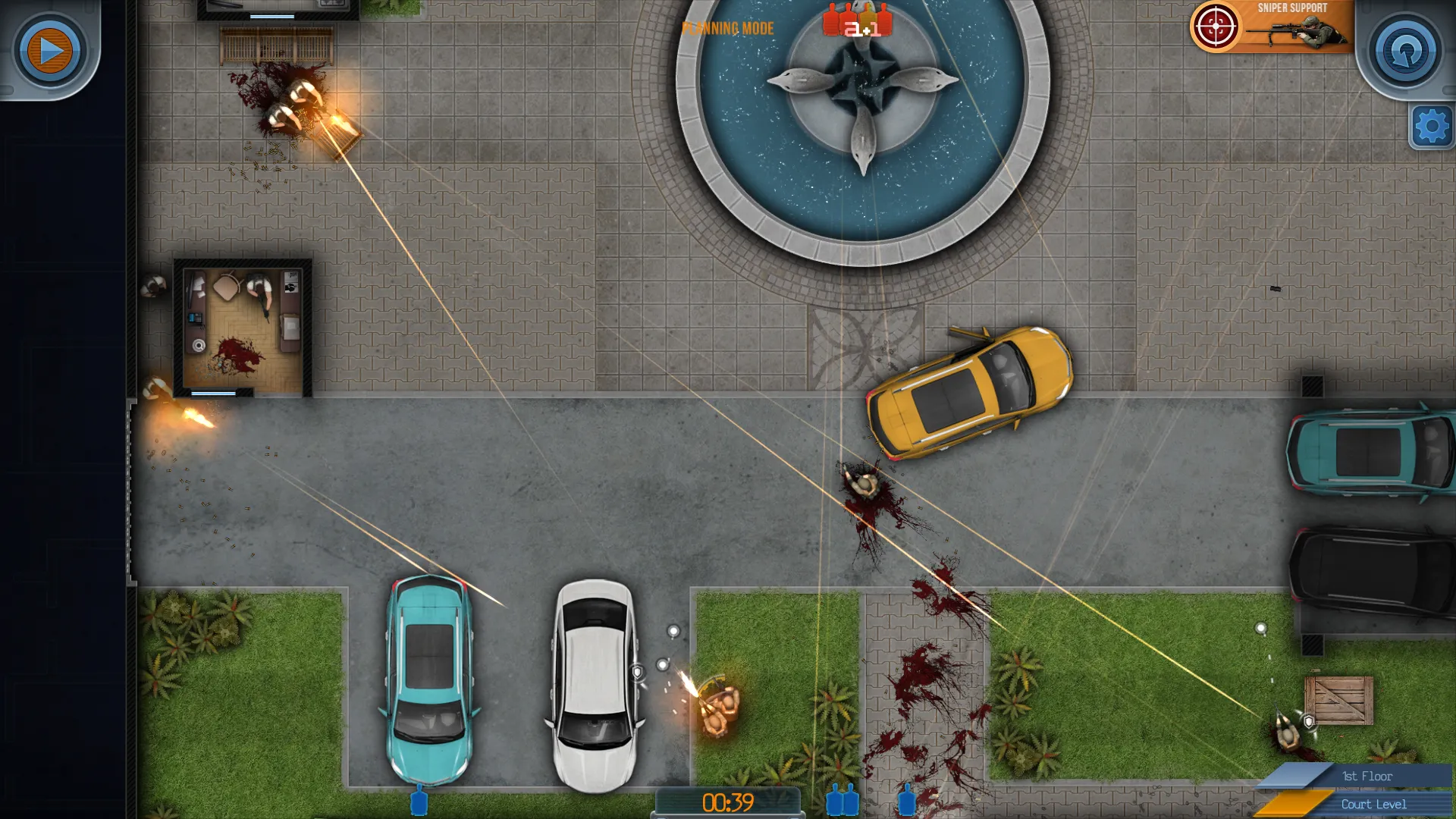 Door Kickers v1.1.47 APK Мод (Много опыта) Screenshot 2