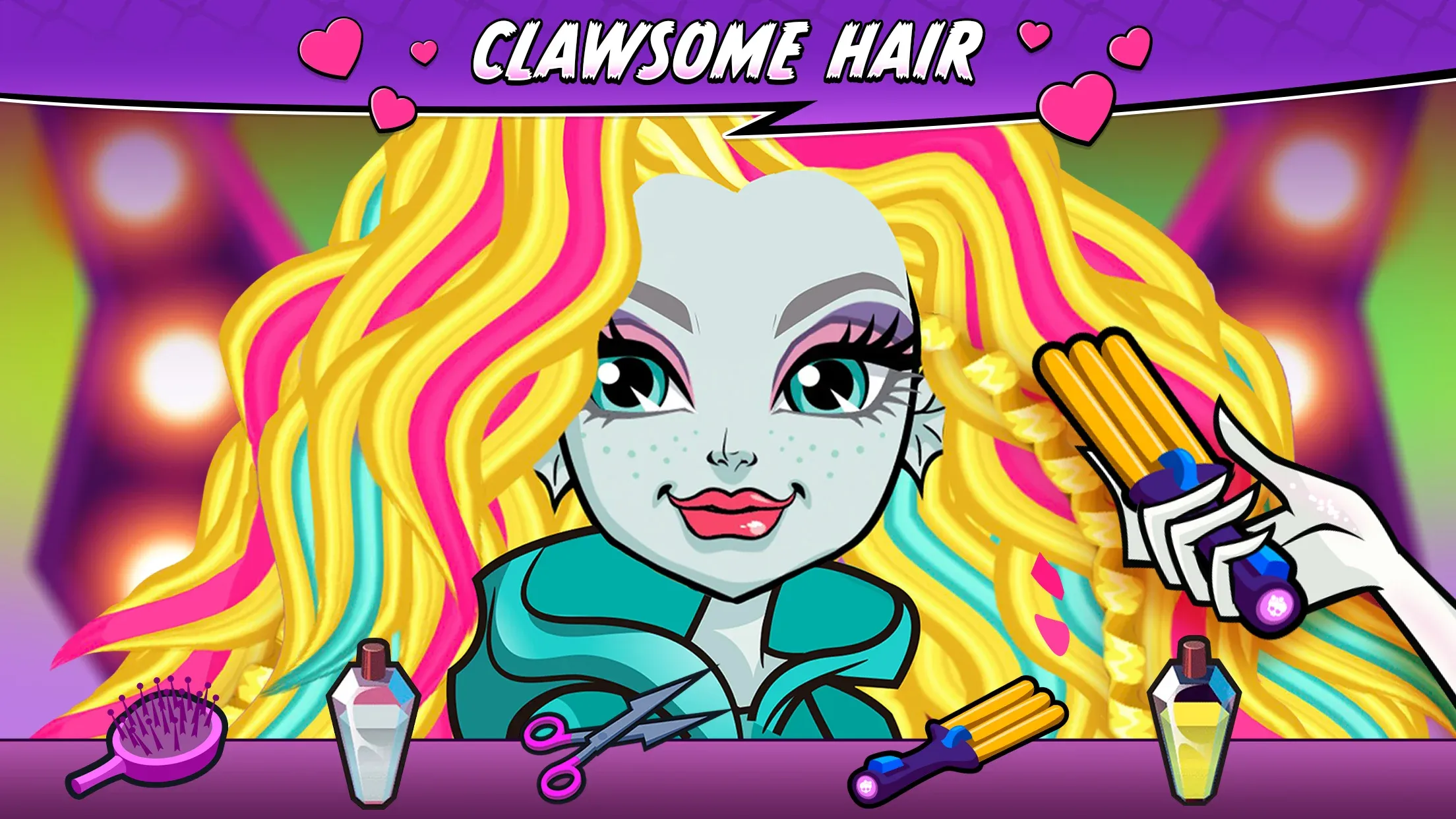 Monster High™ Салон красоты v5.6.04 APK Мод (Всё открыто) Screenshot 2 Monster High™ Салон красоты v5.6.04 APK Мод (Всё открыто) Screenshot 2