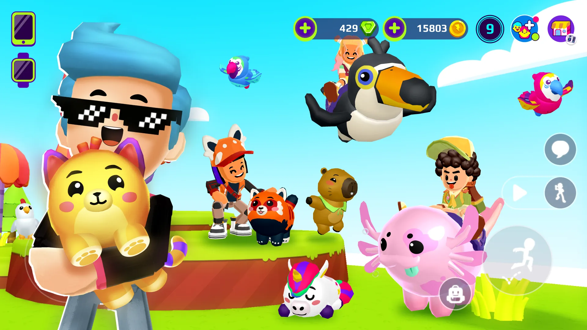 PK XD v1.86.5 APK Мод (Всё открыто, Усилитель прыжков, Без рекламы) Screenshot 3 PK XD v1.86.5 APK Мод (Всё открыто, Усилитель прыжков, Без рекламы) Screenshot 3
