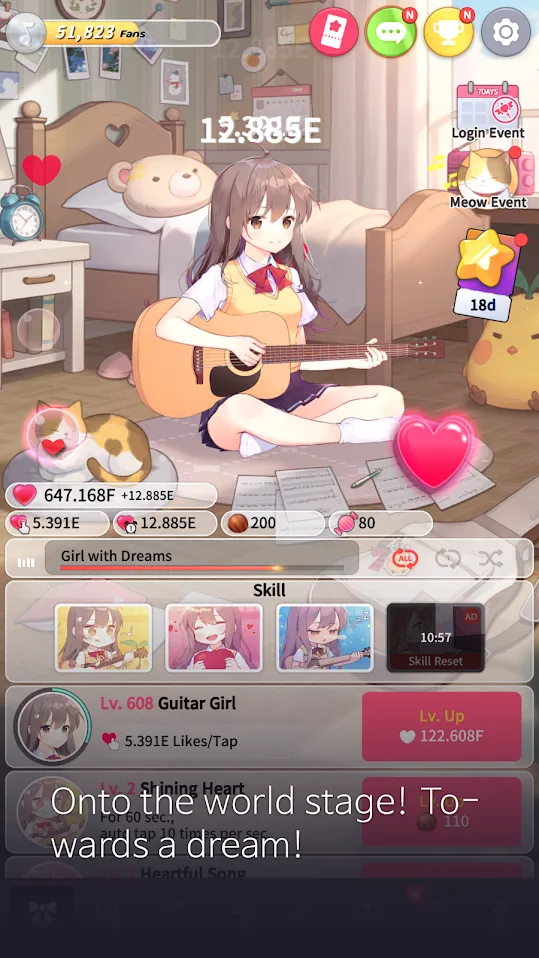Guitar Girl [мод: меню] Screenshot 3