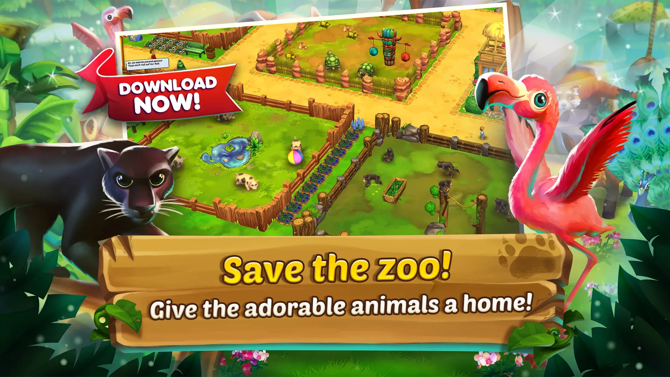 Zoo 2: Animal Park v14.1.3 APK Мод (Много денег) Screenshot 1