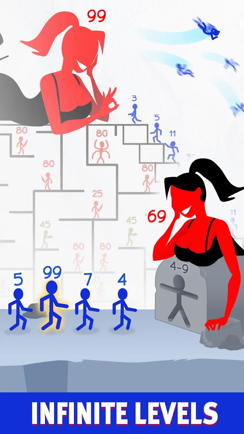 Mighty Party: Эпические герои v47.2.1 APK Мод (Меню, Скорость игры) Screenshot 1