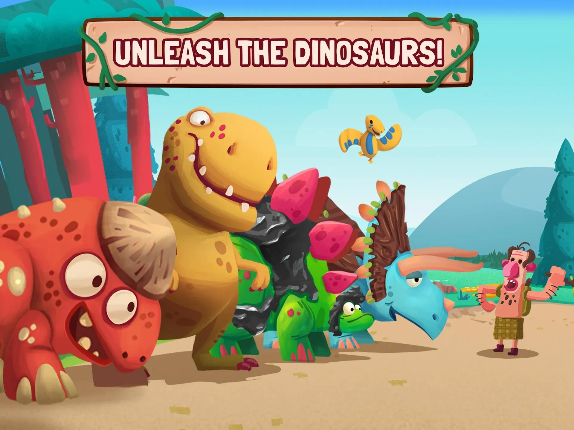 Dino Bash v1.13.9 APK Мод (Меню, Много денег и жизней,  VIP) Screenshot 2