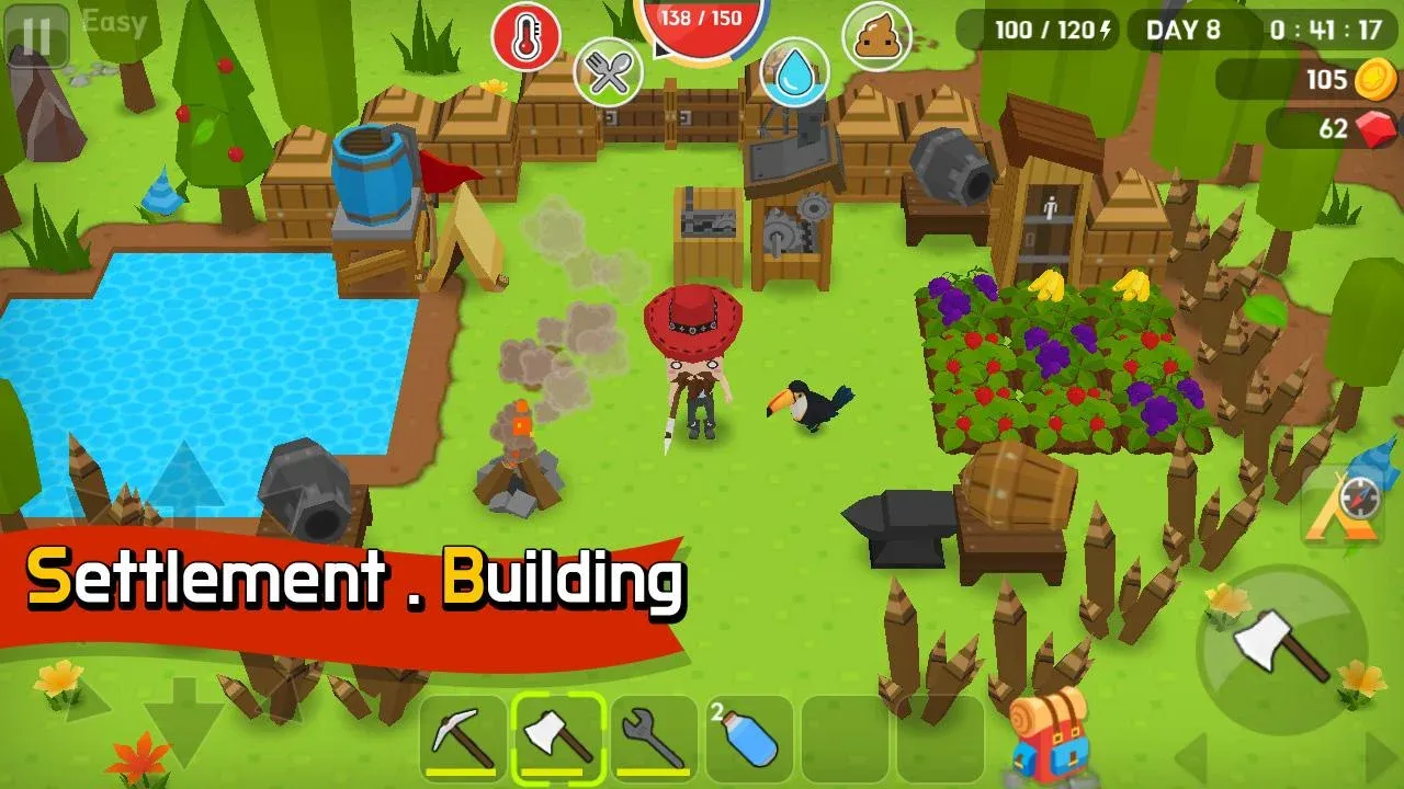 Mine Survival v2.9.4 APK Мод (Много денег) Screenshot 3 Mine Survival v2.9.4 APK Мод (Много денег) Screenshot 3
