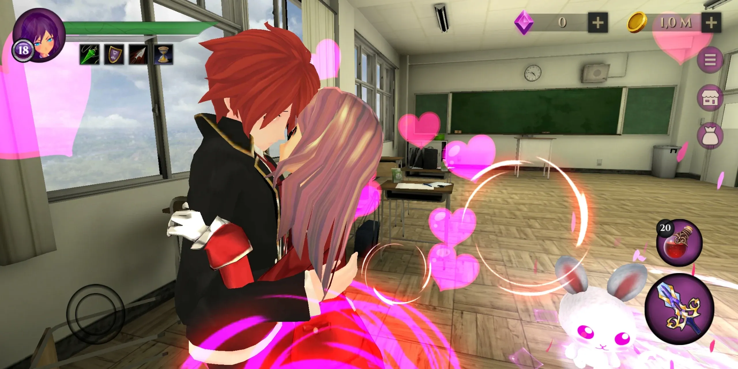 Anime School Zombie Simulator v2.13 APK Мод (Много денег) Screenshot 1