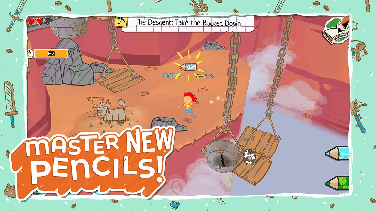 Draw a Stickman: EPIC 3 v1.13.19872 APK Мод (Много сердец) Screenshot 3