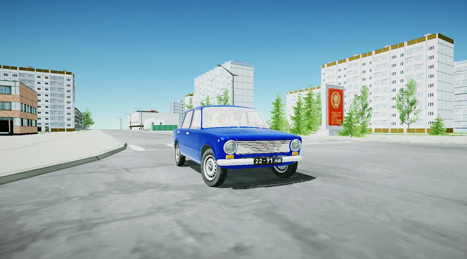 SovietCar: Premium [мод: много денег] Screenshot 1