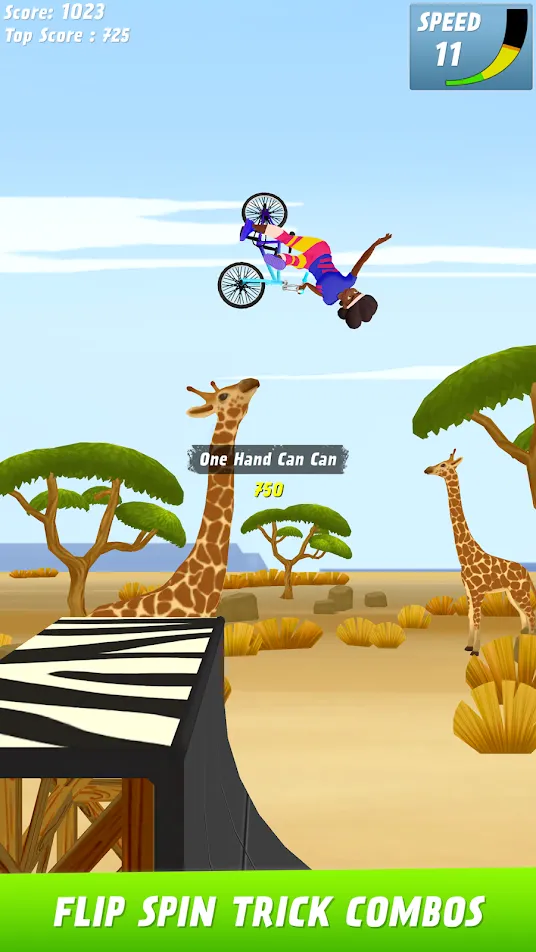 Max Air BMX [мод: бесплатные покупки] Screenshot 2