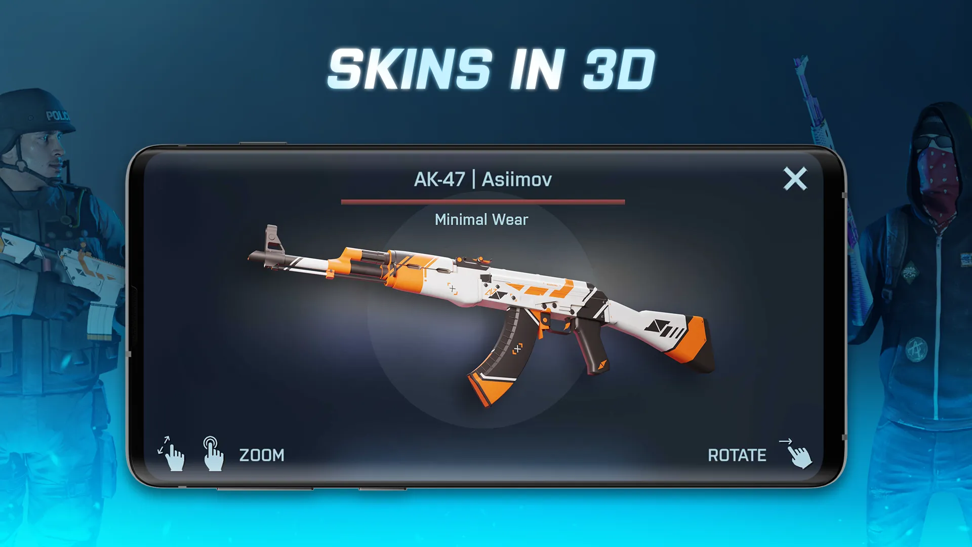 Case Opener: КС кейс симулятор v2.40.0 APK Мод (Много денег) Screenshot 1 Case Opener: КС кейс симулятор v2.40.0 APK Мод (Много денег) Screenshot 1