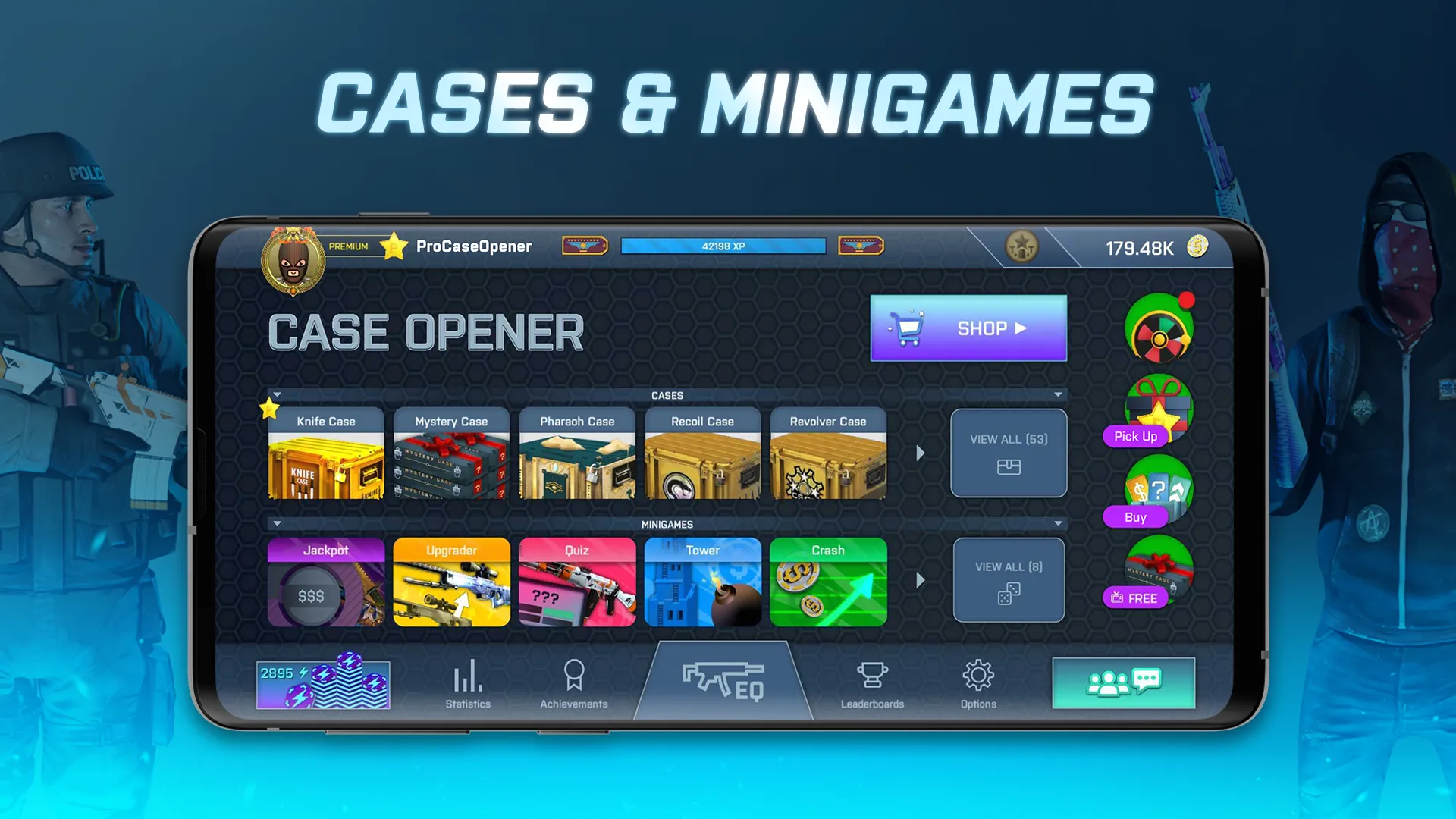 Case Opener: КС кейс симулятор v2.40.0 APK Мод (Много денег) Screenshot 2 Case Opener: КС кейс симулятор v2.40.0 APK Мод (Много денег) Screenshot 2