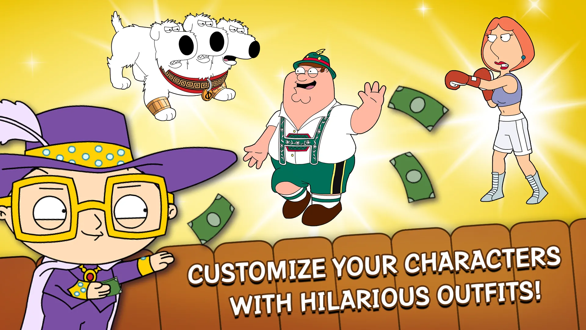 Family Guy: В Поисках Всякого v7.9.1 APK Мод (Бесплатные покупки) Screenshot 4 Family Guy: В Поисках Всякого v7.9.1 APK Мод (Бесплатные покупки) Screenshot 4