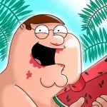 Скачать Family Guy Freakin Mobile Game Мод (Много денег) на Андроид