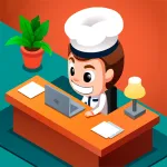 Скачать MOD Idle Restaurant Tycoon Мод (Много денег) на Андроид