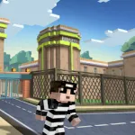 Взломанная Cops N Robbers:Pixel Craft Gun на Андроид