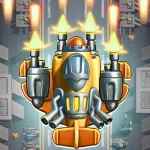 Взломанная HAWK: Cамолеты стрелялки Мод (Меню, Режим бога) на Андроид
