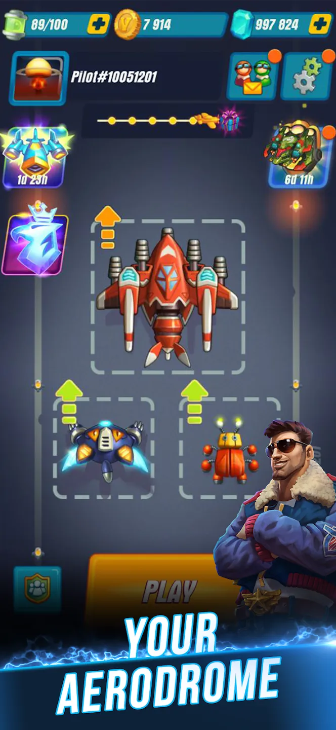HAWK: Cамолеты стрелялки v42.4.31686 APK Мод (Меню, Режим бога) Screenshot 2 HAWK: Cамолеты стрелялки v42.4.31686 APK Мод (Меню, Режим бога) Screenshot 2