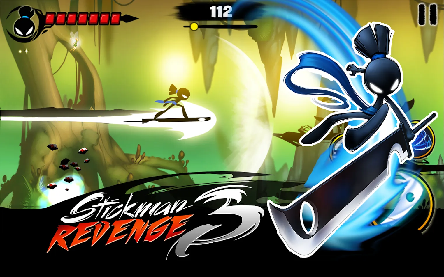 Stickman Revenge 3 – Ninja Warrior – Shadow Fight [мод: бесплатные покупки] Screenshot 1