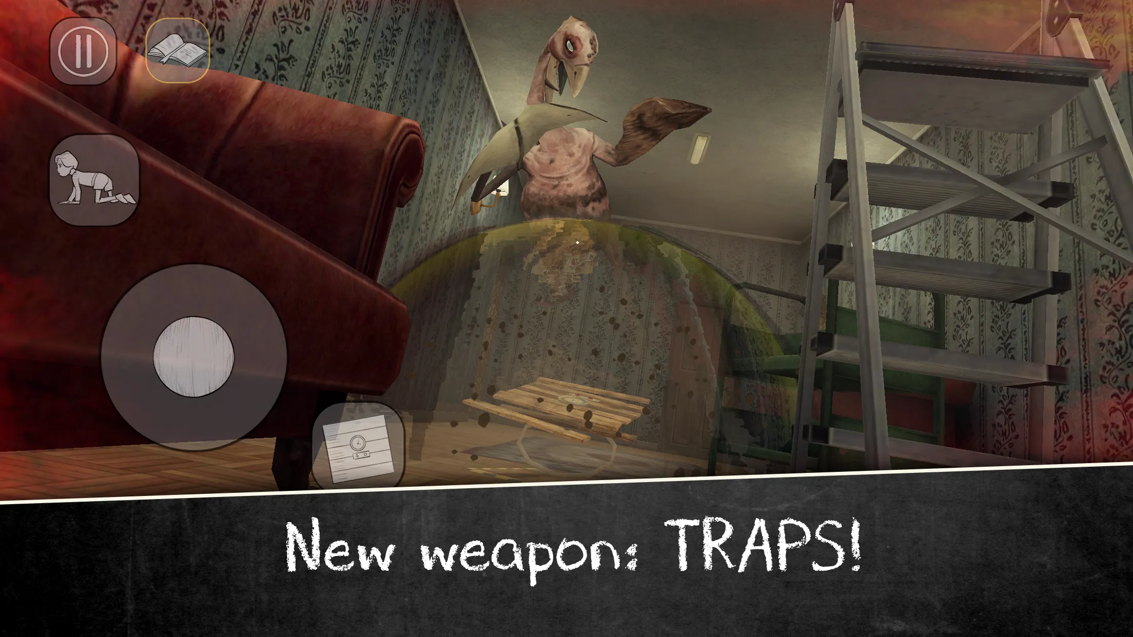 Evil Nun 2 : Origins v1.3.5147 APK Мод (Меню, Враги не атакуют, Ловушки) Screenshot 3 Evil Nun 2 : Origins v1.3.5147 APK Мод (Меню, Враги не атакуют, Ловушки) Screenshot 3