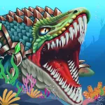 Взломанная Sea Monster City Мод (Много денег) на Андроид