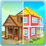 Взломанная Idle Home Makeover [мод: бесплатные покупки] на Андроид