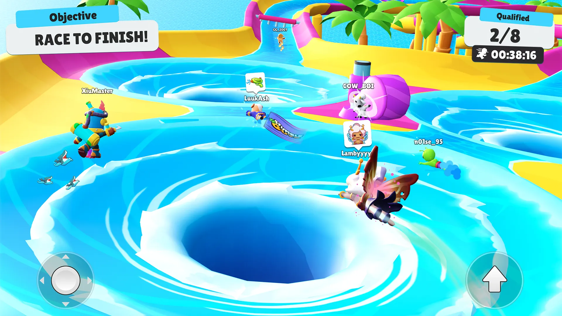 Stumble Guys v0.98 APK Мод (Меню, Множитель зума) Screenshot 3 Stumble Guys v0.98 APK Мод (Меню, Множитель зума) Screenshot 3