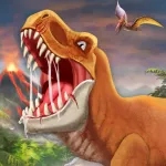 Скачать MOD Dino World - Jurassic Dinosaur Мод (Много денег) на Андроид
