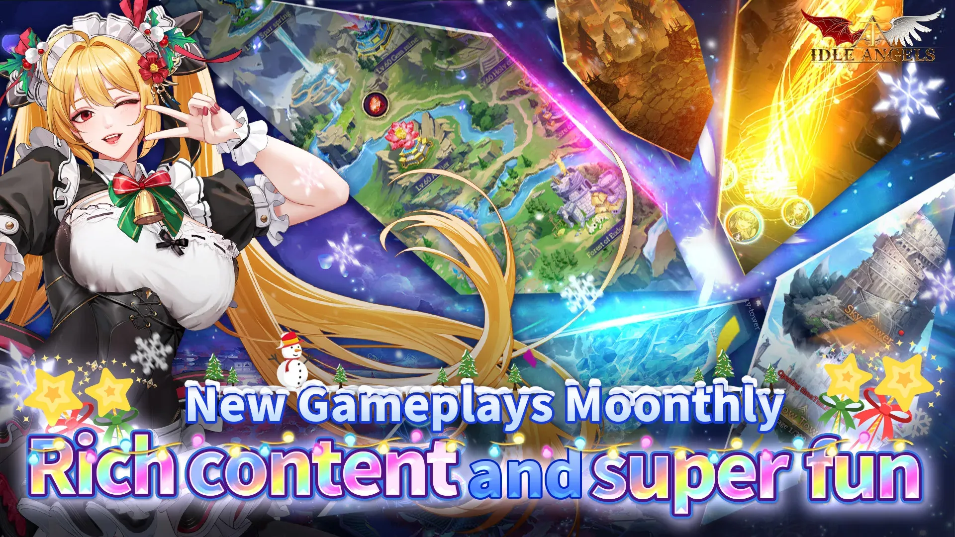 Idle Angels v8.21.0.043002 APK Мод (Меню, Скорость игры) Screenshot 4